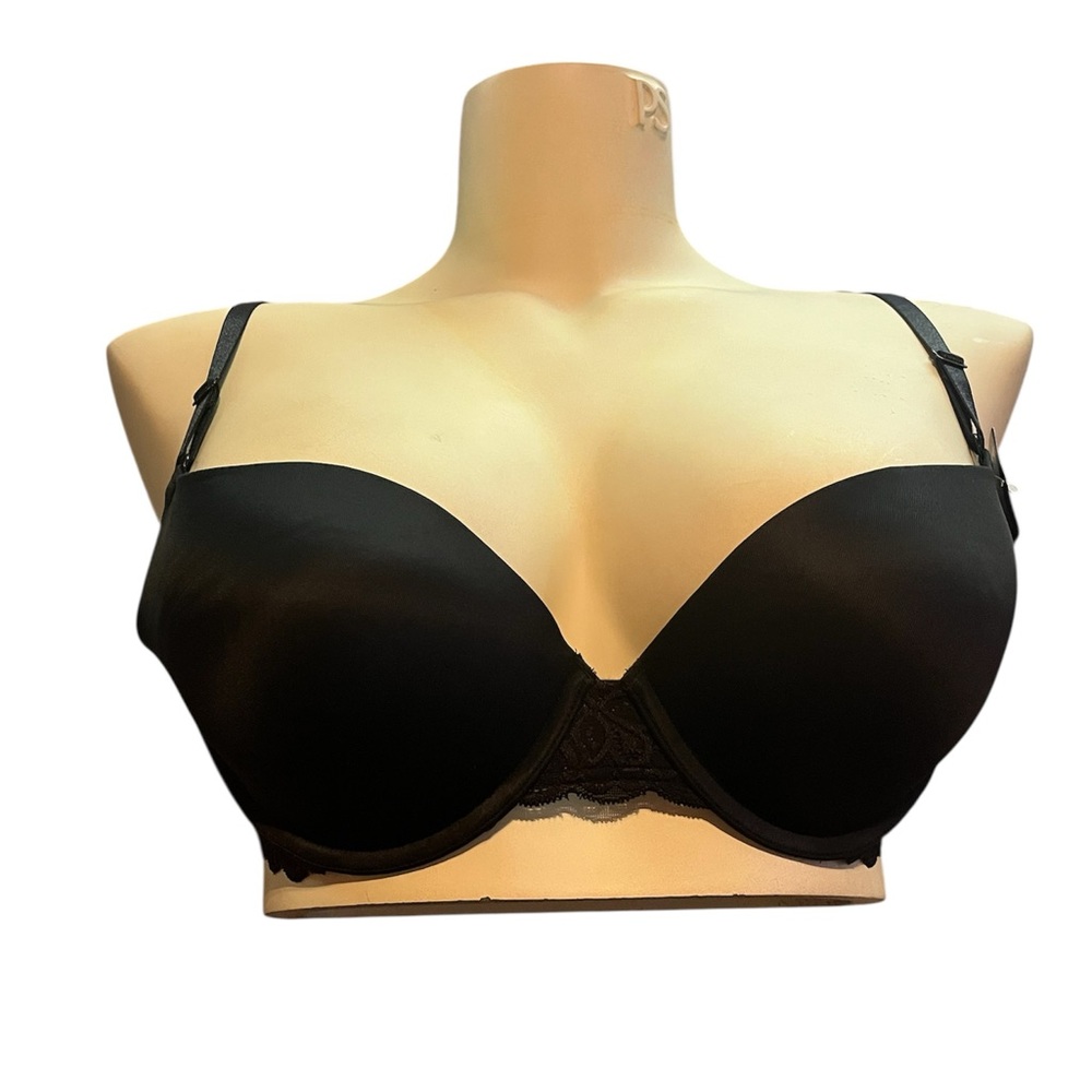 NWT Maidenform Bra Push Up Black 38C